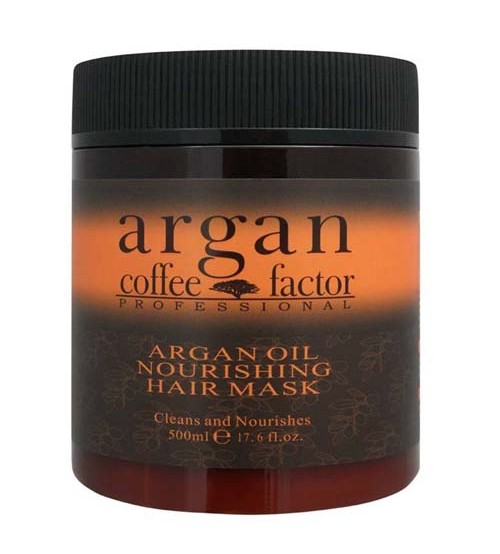 Argan Coffee Factor Professional Argan Oil Nourshing Hair Mask Cleans And Nourishes 500ml